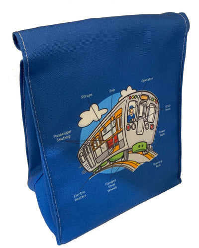 'L' Train (Personalized) Lunch Bag - CTAGifts.com