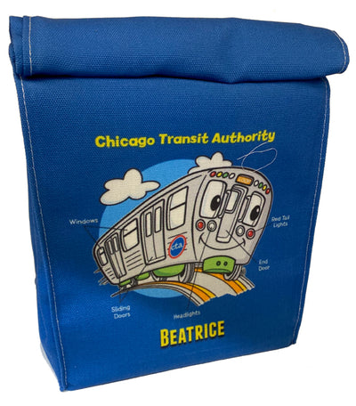 'L' Train (Personalized) Lunch Bag - CTAGifts.com