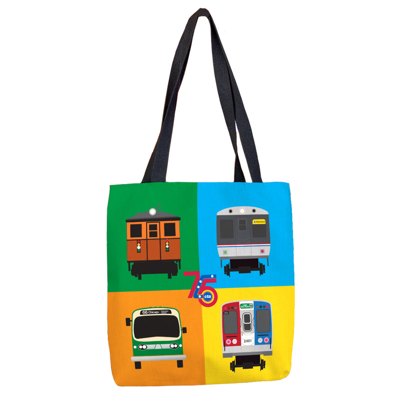75th Anniversary (Rolling Stock) Tote Bag