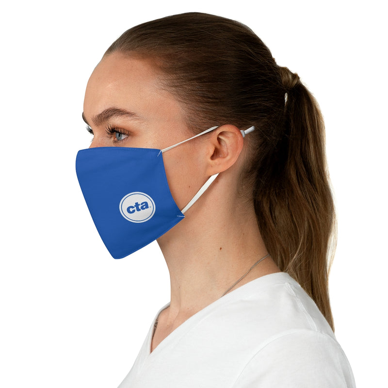 CTA Logo (on Blue) Face Mask (Adult) - CTAGifts.com