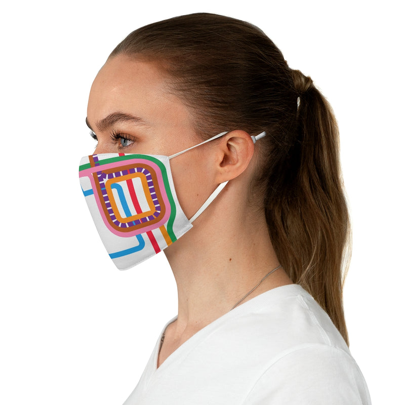 Loop Map Face Mask (Adult) - CTAGifts.com