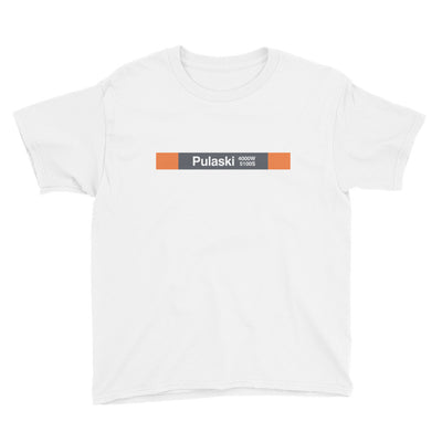 Pulaski (Orange) Youth T-Shirt - CTAGifts.com