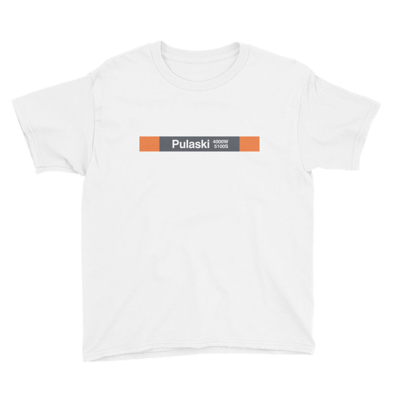 Pulaski (Orange) Youth T-Shirt - CTAGifts.com