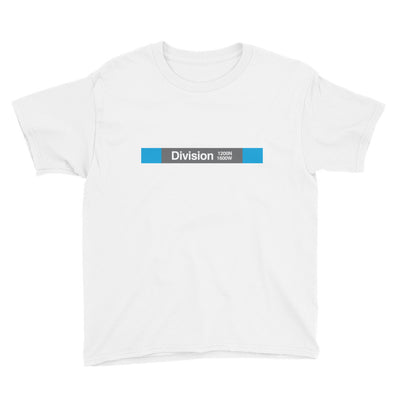 Division (Blue) Youth T-Shirt - CTAGifts.com
