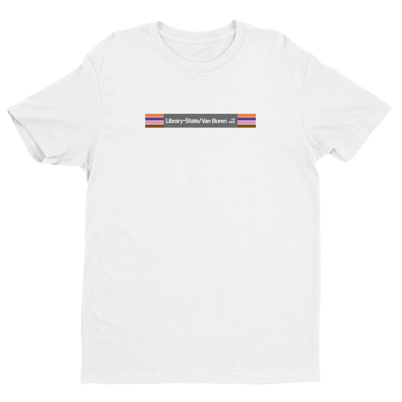Library-State/Van Buren T-Shirt - CTAGifts.com