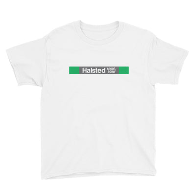Halsted (Green) Youth T-Shirt - CTAGifts.com