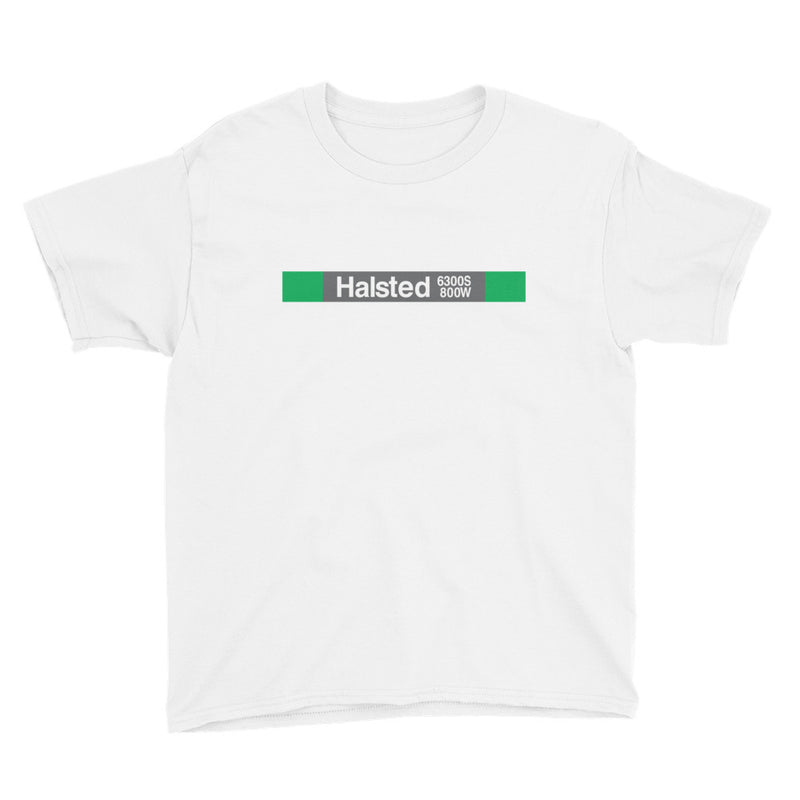 Halsted (Green) Youth T-Shirt - CTAGifts.com
