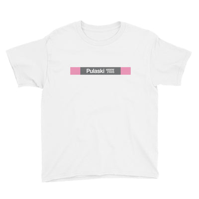 Pulaski (Pink) Youth T-Shirt - CTAGifts.com