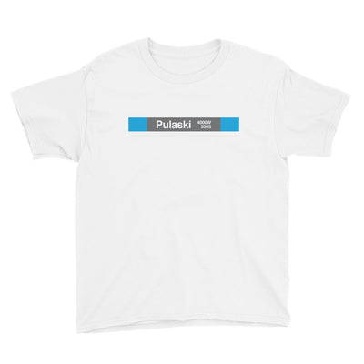 Pulaski (Blue) Youth T-Shirt - CTAGifts.com