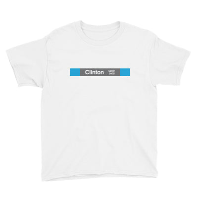Clinton (Blue) Youth T-Shirt - CTAGifts.com