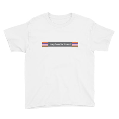 Library-State/Van Buren Youth T-Shirt - CTAGifts.com