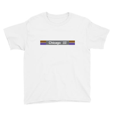 Chicago (Brown) Youth T-Shirt - CTAGifts.com
