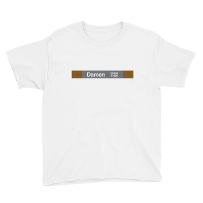 Damen (Brown) Youth T-Shirt - CTAGifts.com