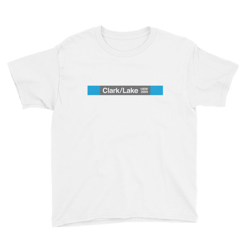Clark/Lake (Blue) Youth T-Shirt - CTAGifts.com