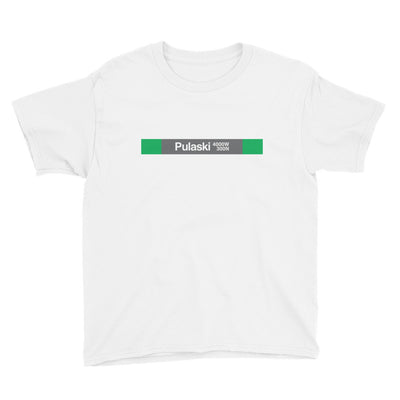 Pulaski (Green) Youth T-Shirt - CTAGifts.com