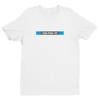 Oak Park (Blue) T-Shirt - CTAGifts.com