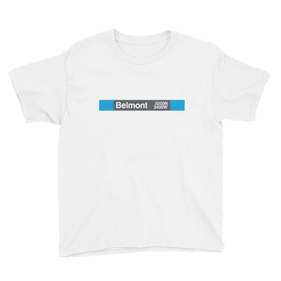 Belmont (Blue) Youth T-Shirt - CTAGifts.com