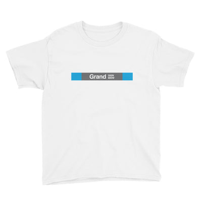 Grand (Blue) Youth T-Shirt - CTAGifts.com