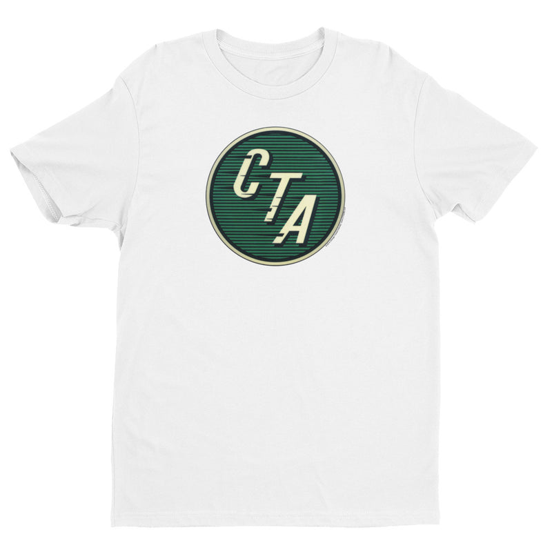 Green CTA Logo (White) T-shirt - CTAGifts.com