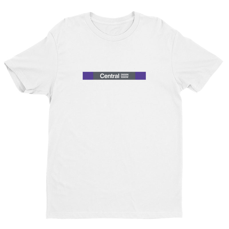 Central (Purple) T-Shirt - CTAGifts.com