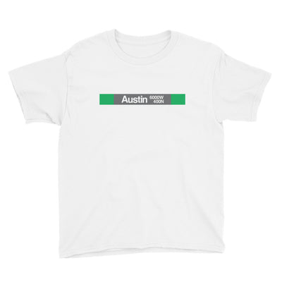 Austin (Green) Youth T-Shirt - CTAGifts.com