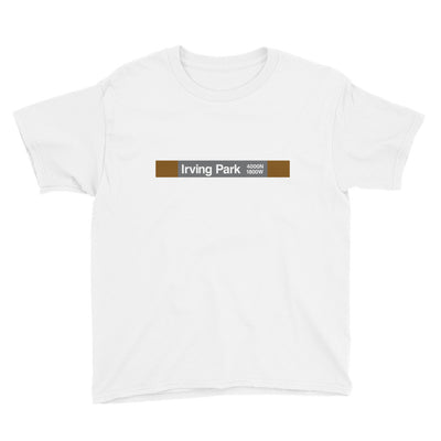 Irving Park (Brown) Youth T-Shirt - CTAGifts.com