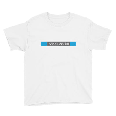 Irving Park (Blue) Youth T-Shirt - CTAGifts.com
