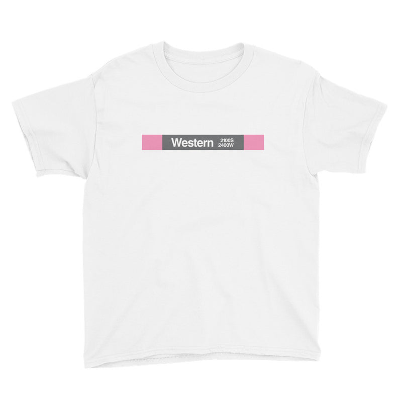 Western (Pink) Youth T-Shirt - CTAGifts.com