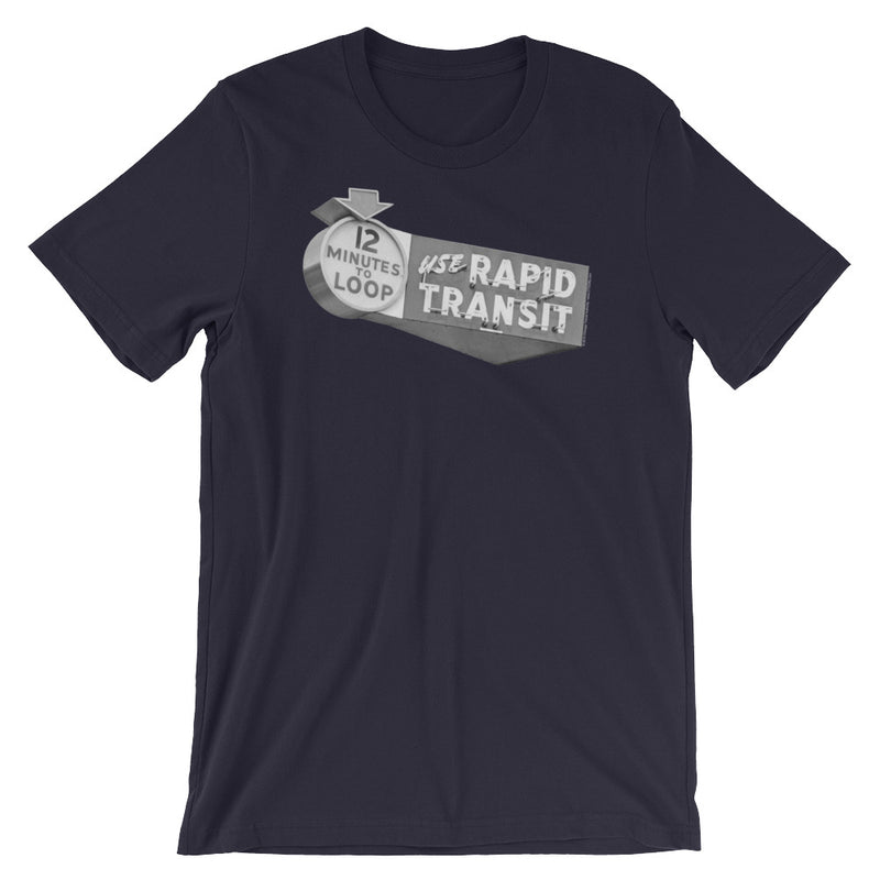 12 Minutes to the Loop (Navy) T-Shirt - CTAGifts.com
