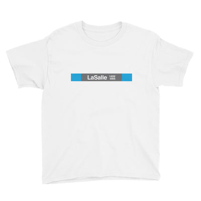 LaSalle (Blue) Youth T-Shirt - CTAGifts.com