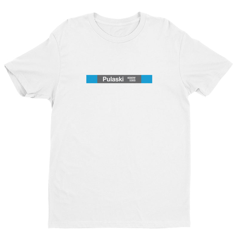 Pulaski (Blue) T-Shirt - CTAGifts.com