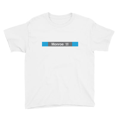Monroe (Blue) Youth T-Shirt - CTAGifts.com