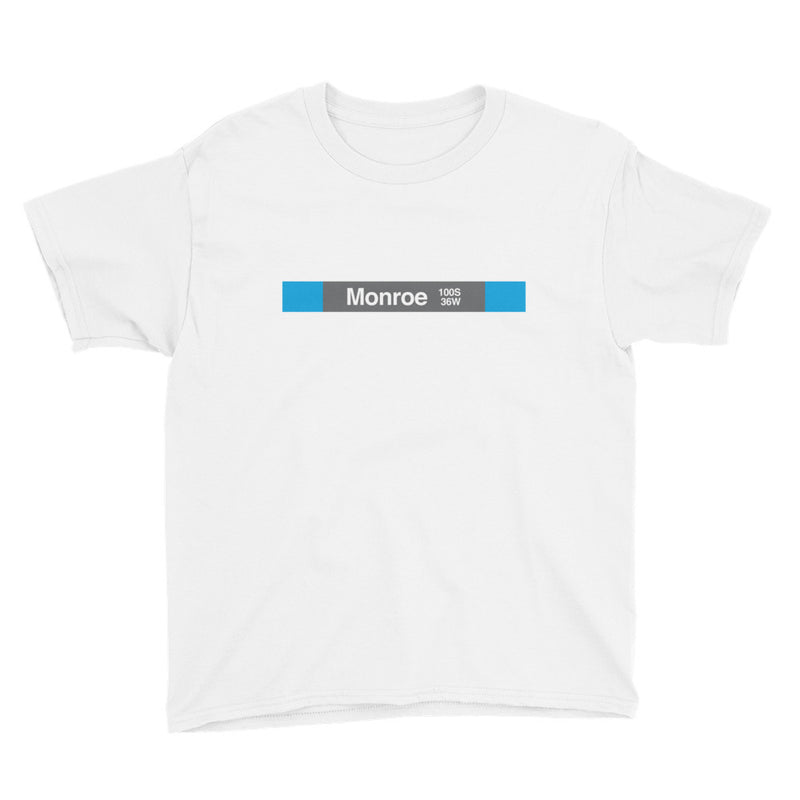 Monroe (Blue) Youth T-Shirt - CTAGifts.com