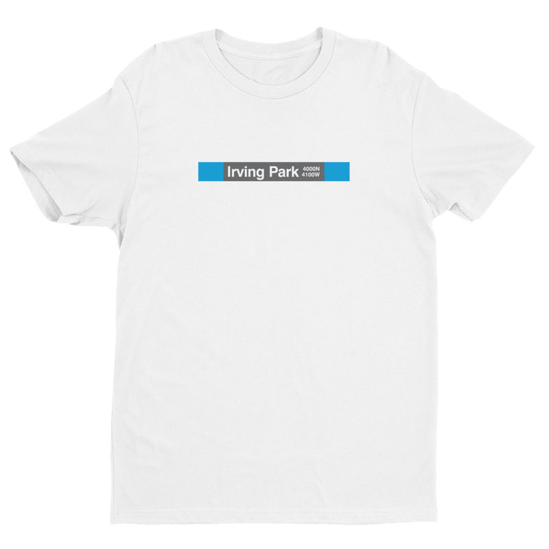 Irving Park (Blue) T-Shirt - CTAGifts.com