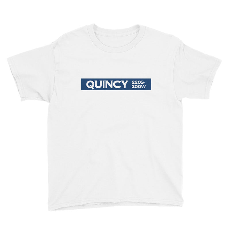 Quincy Youth T-Shirt - CTAGifts.com