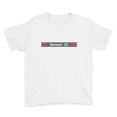Belmont (Red) Youth T-Shirt - CTAGifts.com