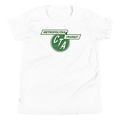 CTA Metropolitan Transit (White) Youth T-Shirt